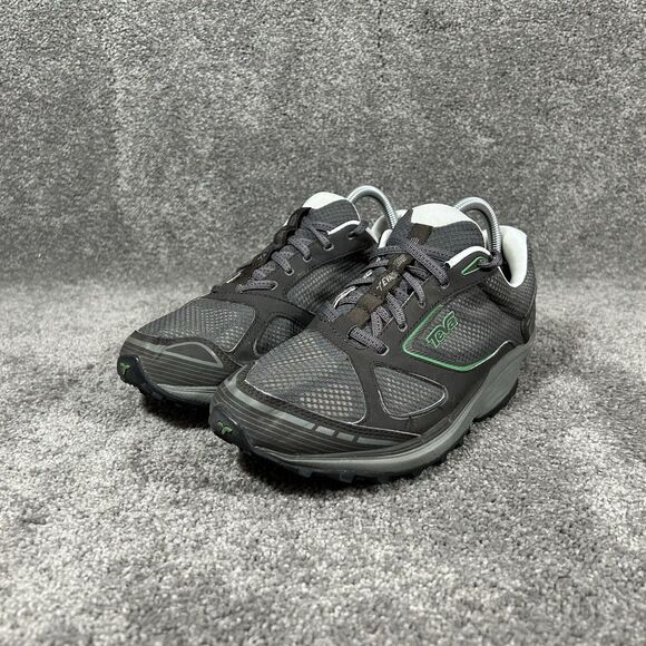 Teva TevaSphere Mens Size 8 Gray Green Athletic Trail Running Shoes Used - Picture 5 of 13